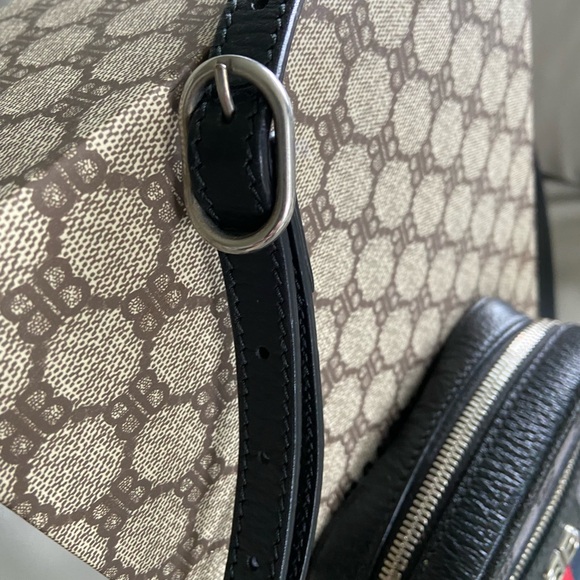 Balenciaga X Gucci The Hacker Project Black Mini Crossbody Bag - Picture 6 of 14